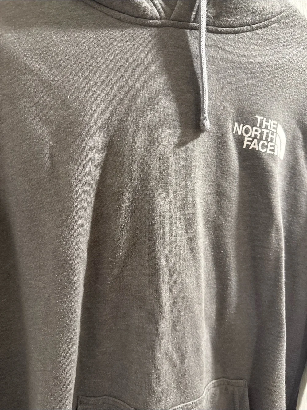 The North Face Men's Charcoal Gray Pullover Hoodie